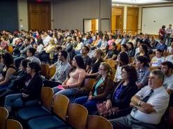 people sitting in auditorium